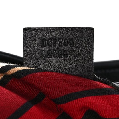 Gucci Guccissima Britt Medium Shoulder Bag Black 7 of 10