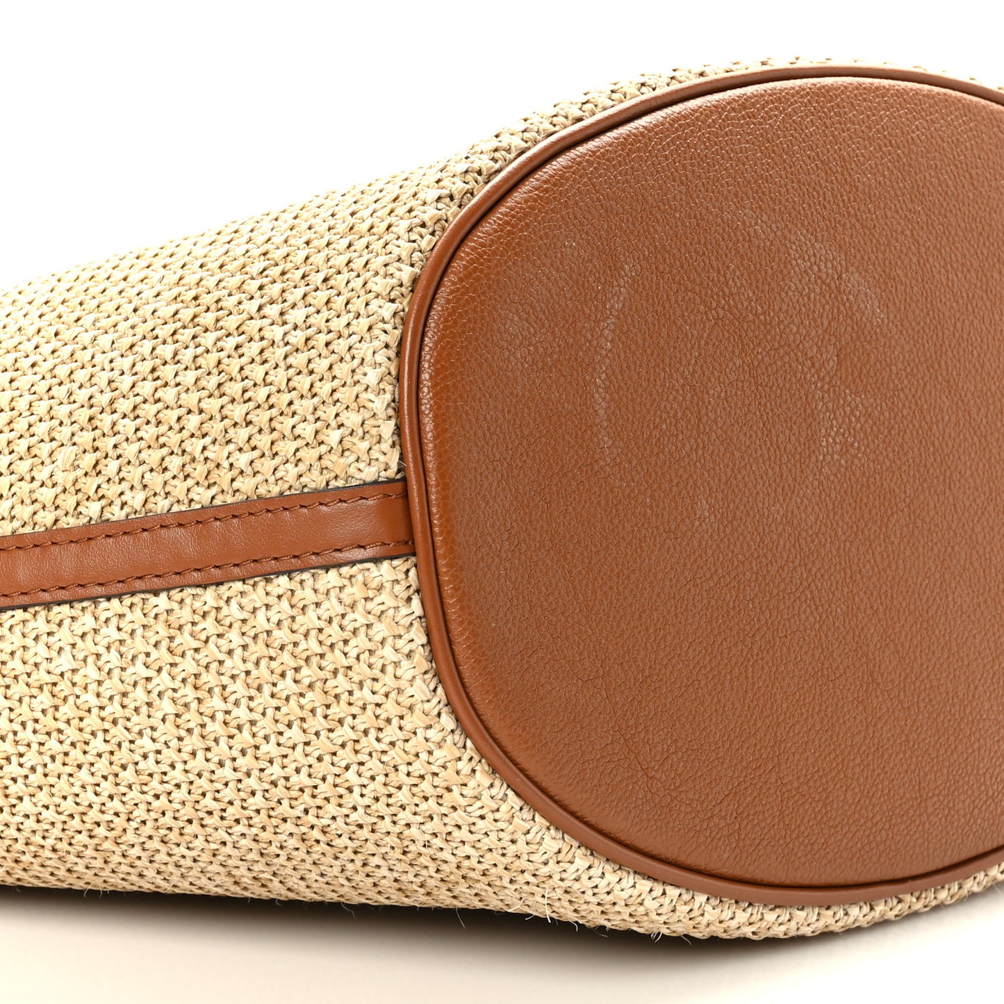 Raffia Saint Jacques Tote Caramel