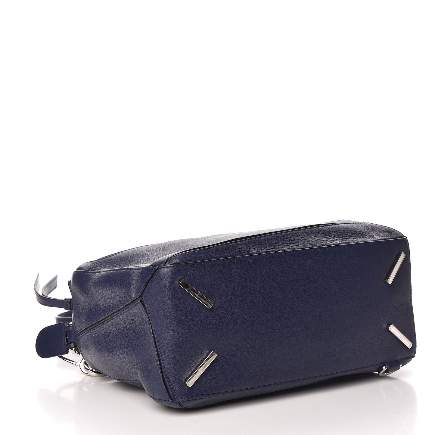 Calfskin Medium Puzzle Bag Marine