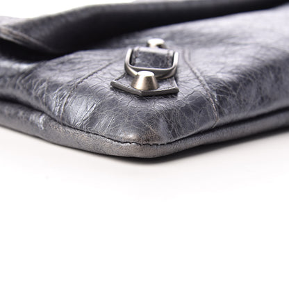 Balenciaga Agneau Envelope Clutch Gris Hematite 10 of 11