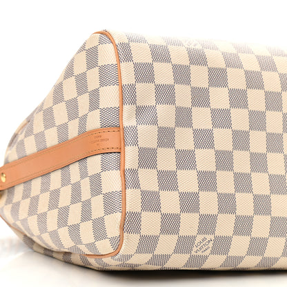 Louis Vuitton Damier Azur Braided Speedy Bandouliere 30 Blue 8 of 9