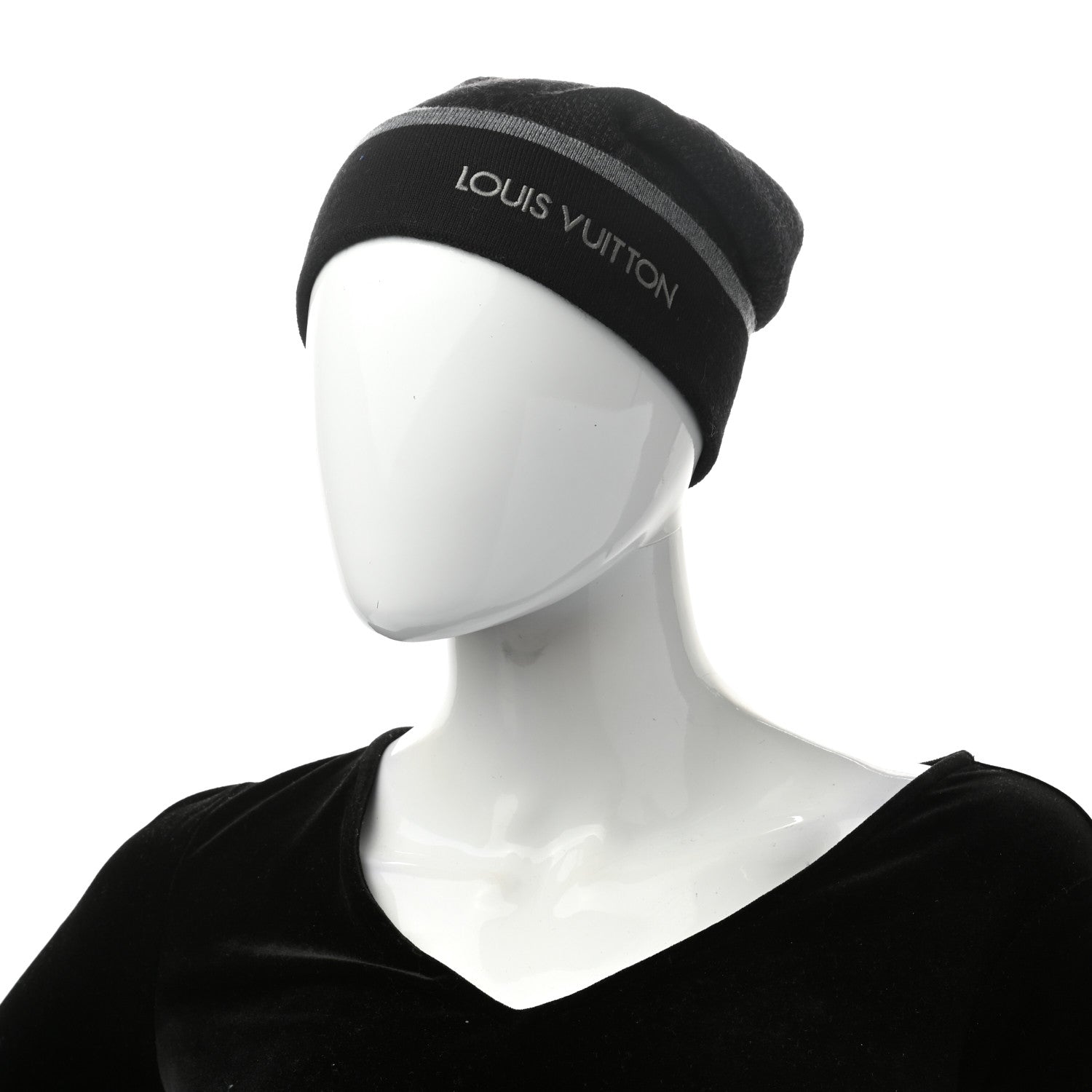 Louis Vuitton Wool My Monogram Eclipse Beanie Hat 2 of 4