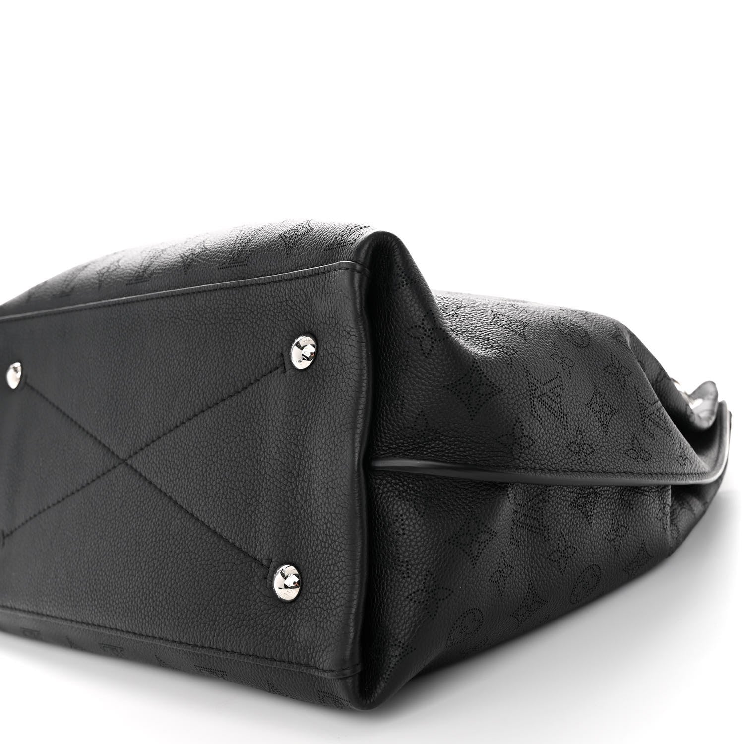 Louis Vuitton Mahina Carmel Hobo Black 10 of 10