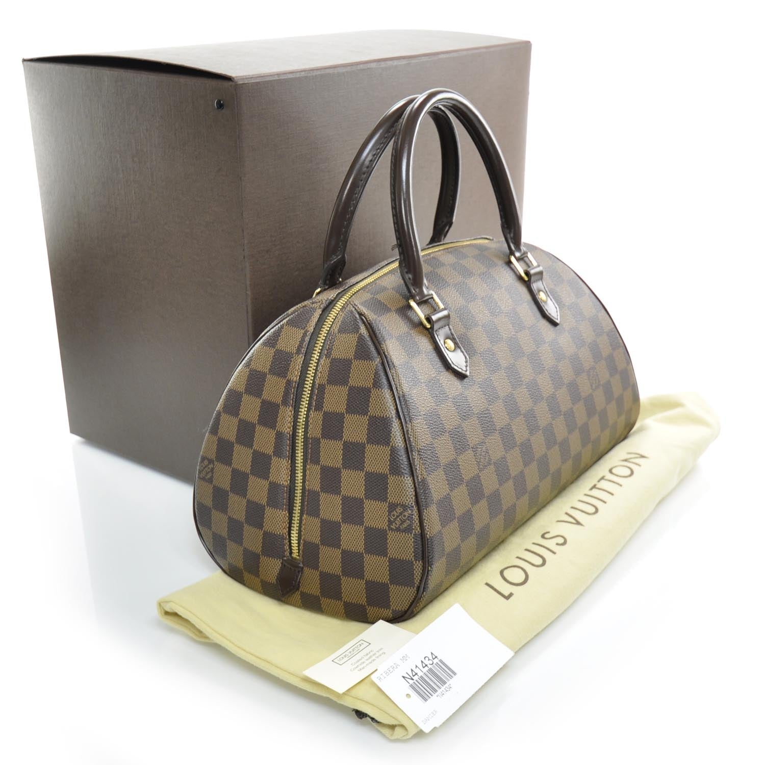 Louis Vuitton Damier Ebene Ribera MM 3 of 8