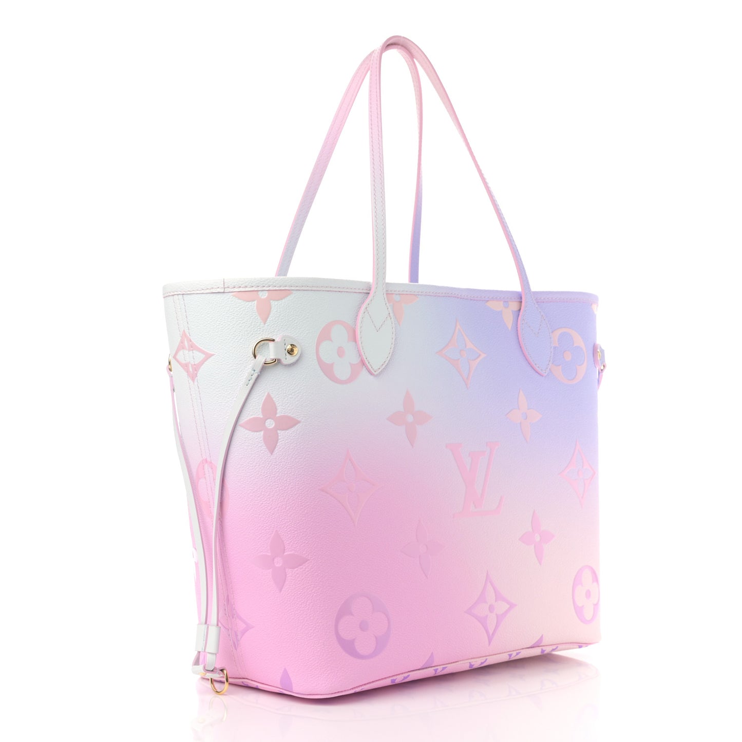 Monogram Giant Spring In The City Neverfull MM Sunrise Pastel