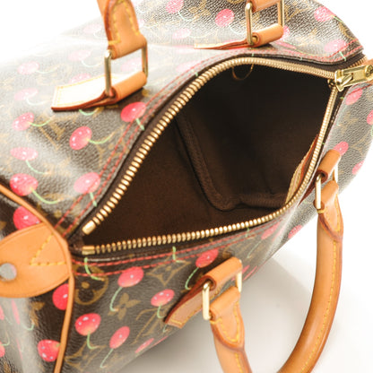 Louis Vuitton Monogram Cerises Speedy 25 6 of 7