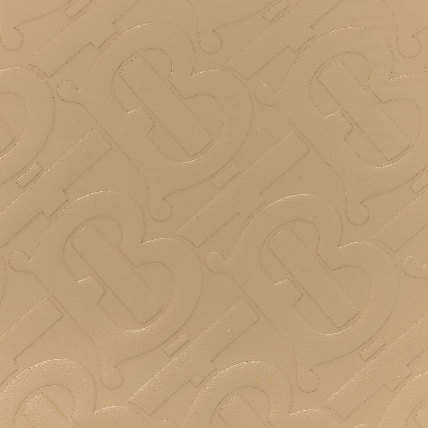 Burberry Calfskin Embossed Monogram Camera Chain Bag Honey 8 of 13