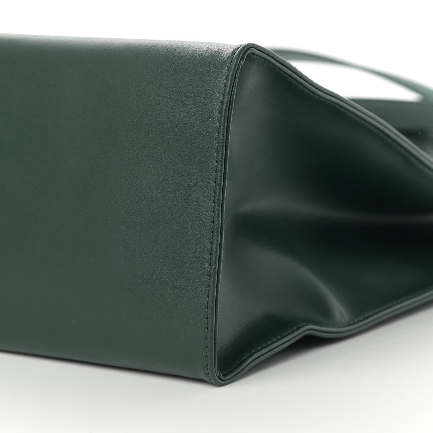 Telfar Vegan Leather Medium Shopping Bag Dark Olive 10 of 10