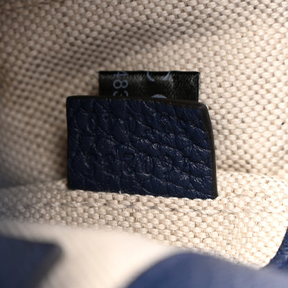 Gucci Piuma Calfskin Jumbo GG Embossed Messenger Bag Blue 7 of 10