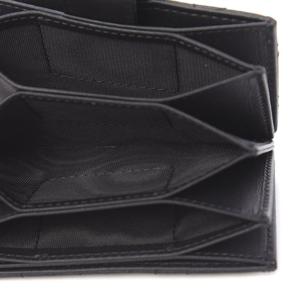 Christian Dior Ultra Matte Calfskin Cannage Lady Dior 5-Gusset Card Holder Black 5 of 7