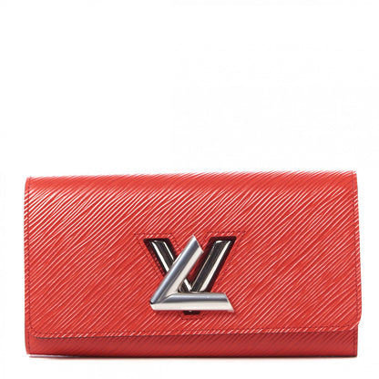 Louis Vuitton Epi Twist Wallet Coquelicot 1 of 10