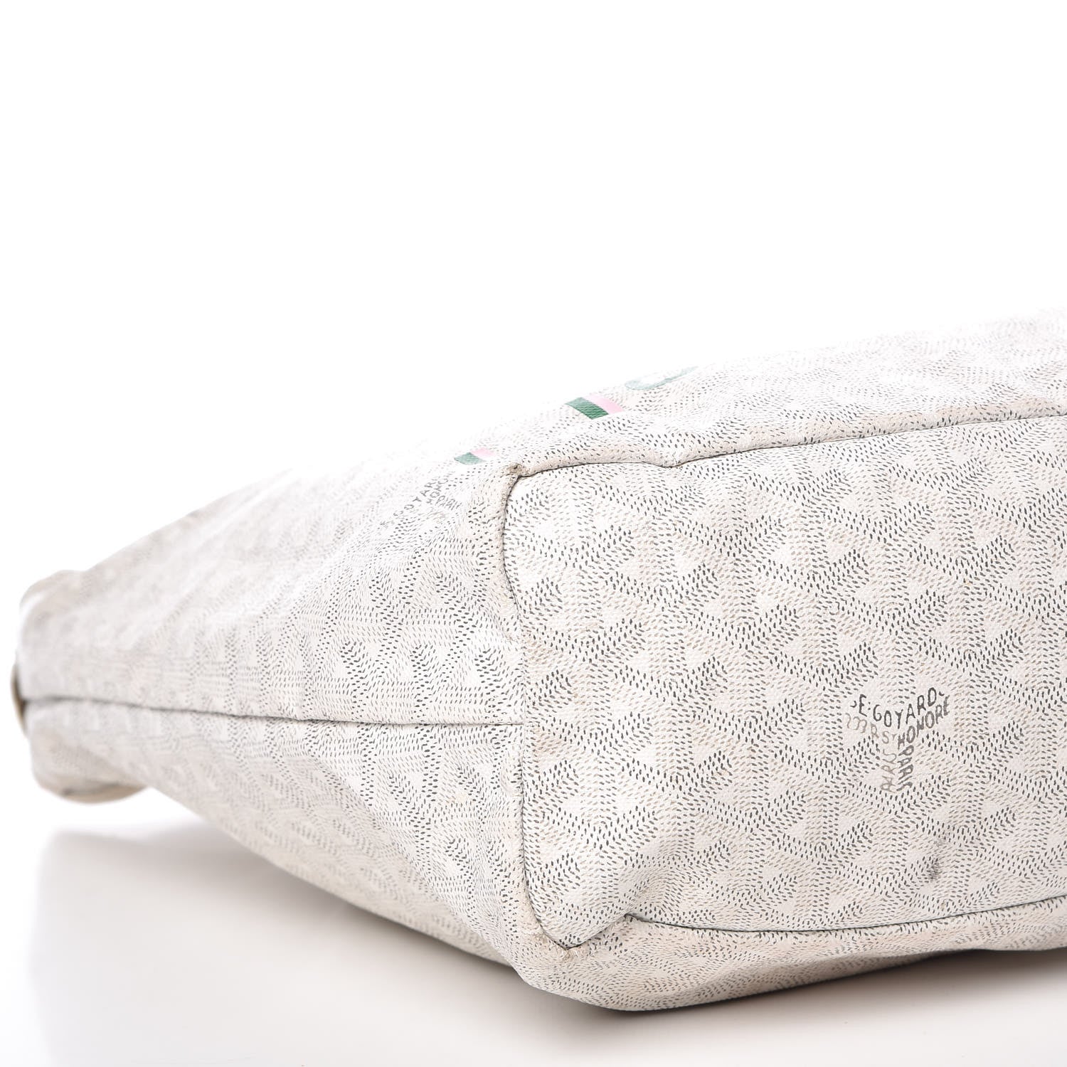 Goyard Goyardine Fidji Zip Hobo White 15 of 21