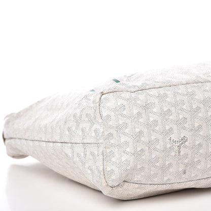Goyard Goyardine Fidji Zip Hobo White 15 of 21