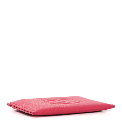 Chanel Goatskin Timeless CC Card Holder Fuchsia 4 of 7