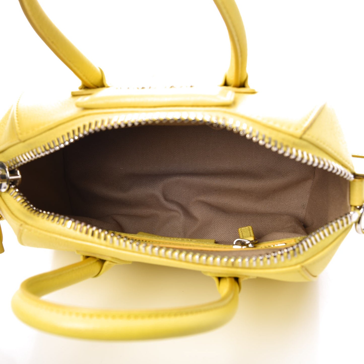 Sugar Goatskin Mini Antigona Yellow