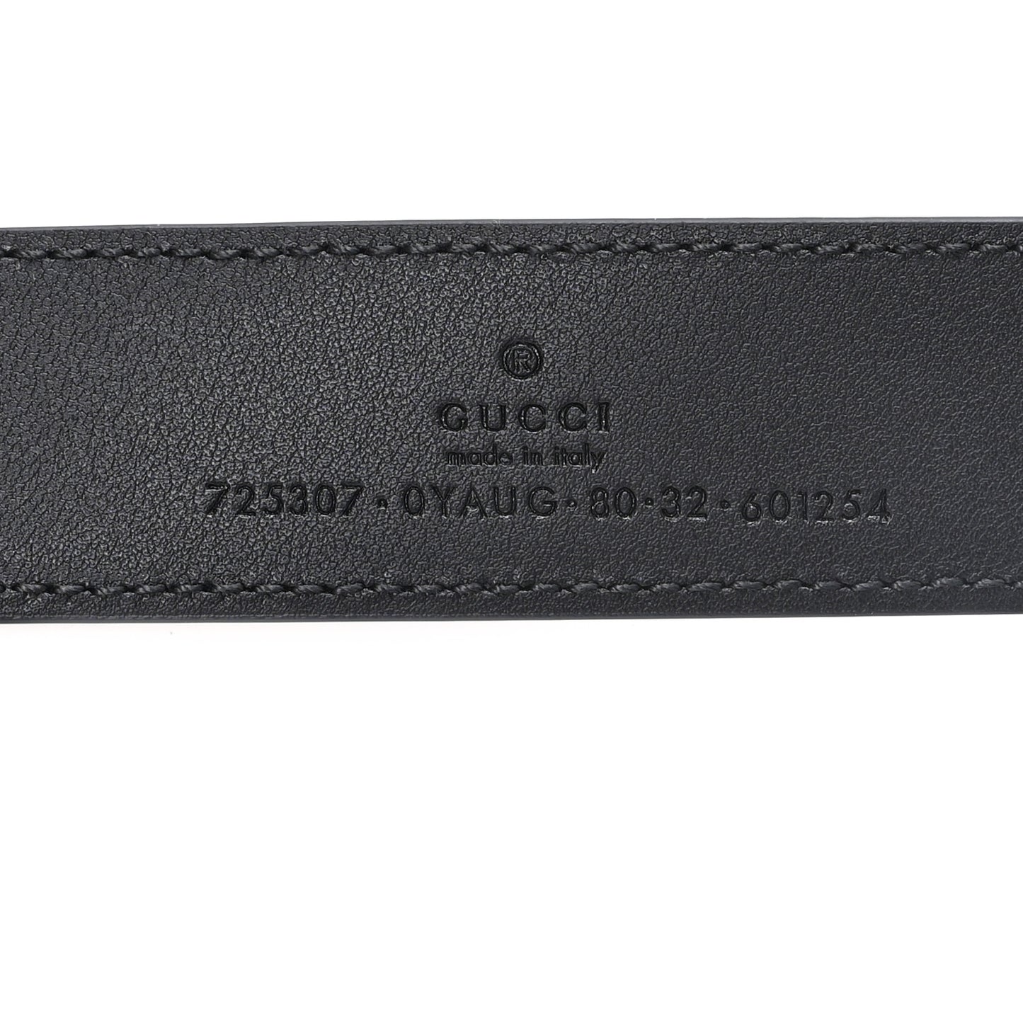 Plutone Calfskin Crystal Horsebit 30mm Belt 80 32 Black Crystal