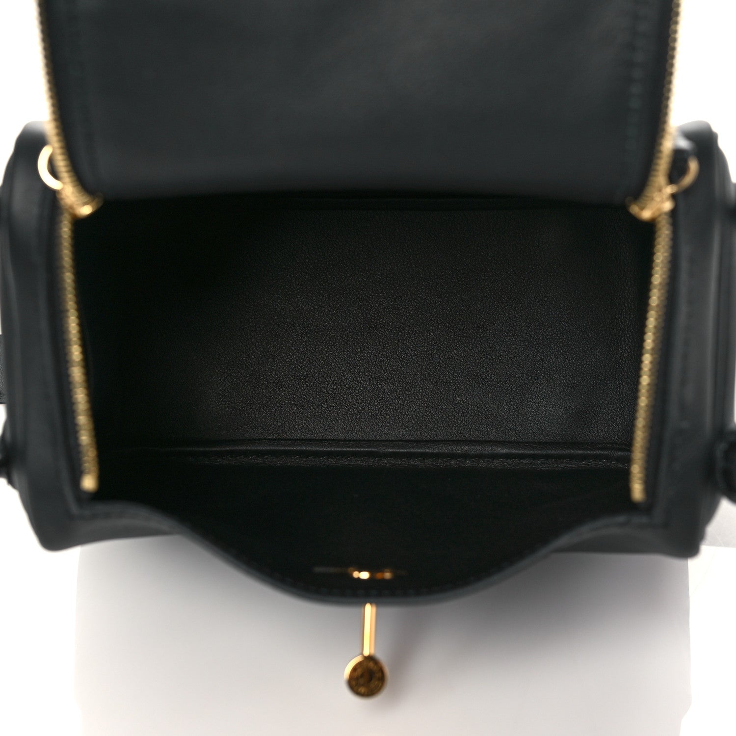 Hermes Swift Matte Alligator Mini Touch Lindy 20 Black 5 of 11