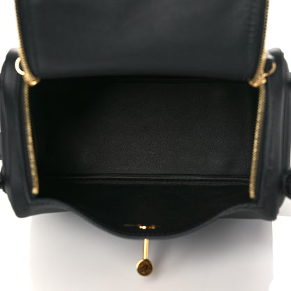 Hermes Swift Matte Alligator Mini Touch Lindy 20 Black 5 of 11