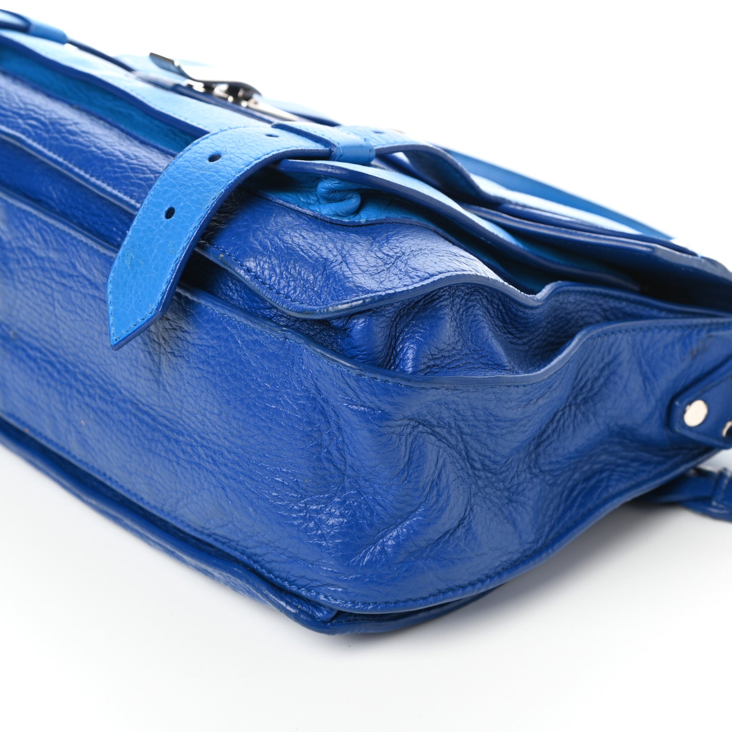 Proenza Schouler Grained Deerskin Medium Bicolor PS1 Satchel 9 of 9