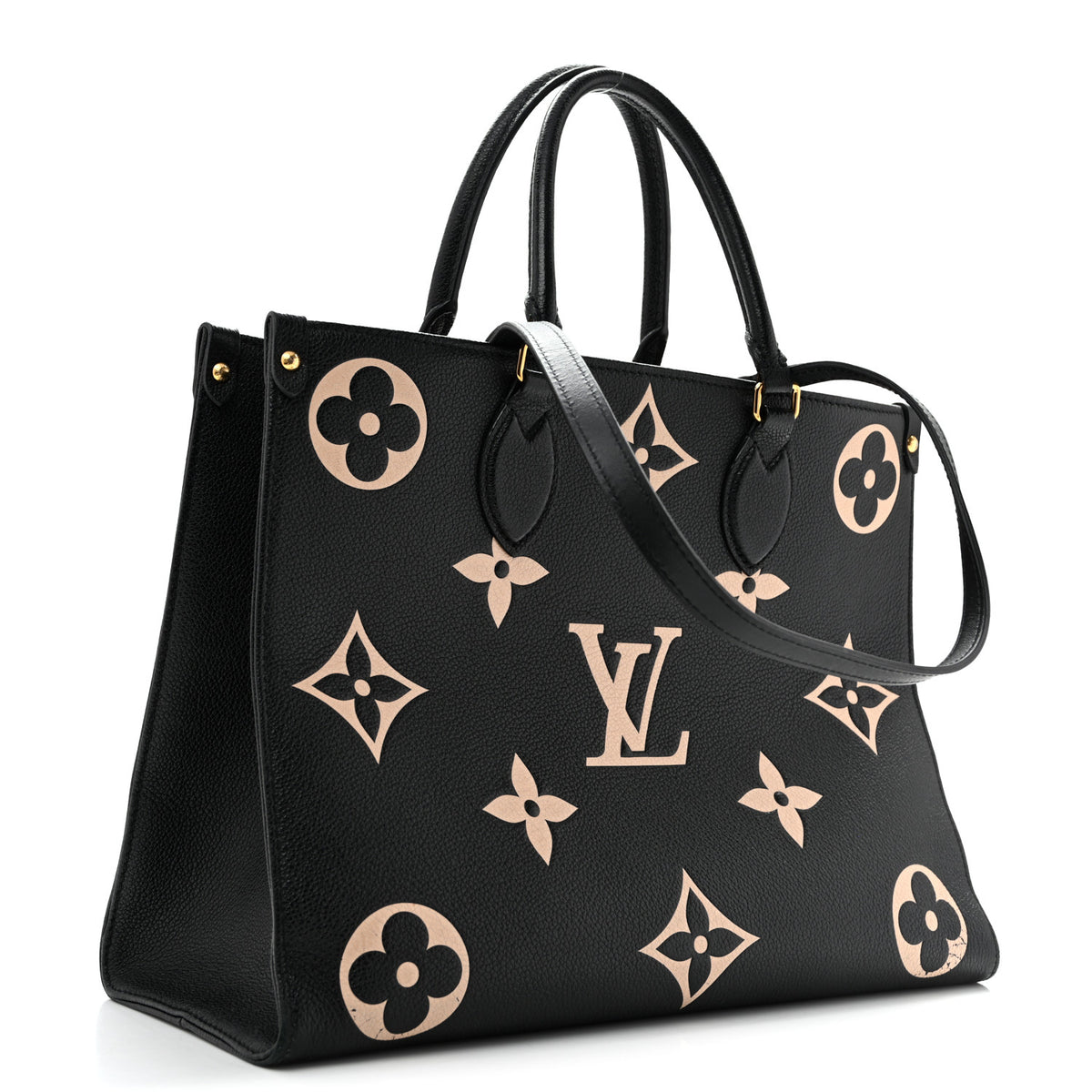Empreinte Monogram Giant Onthego MM Black Beige