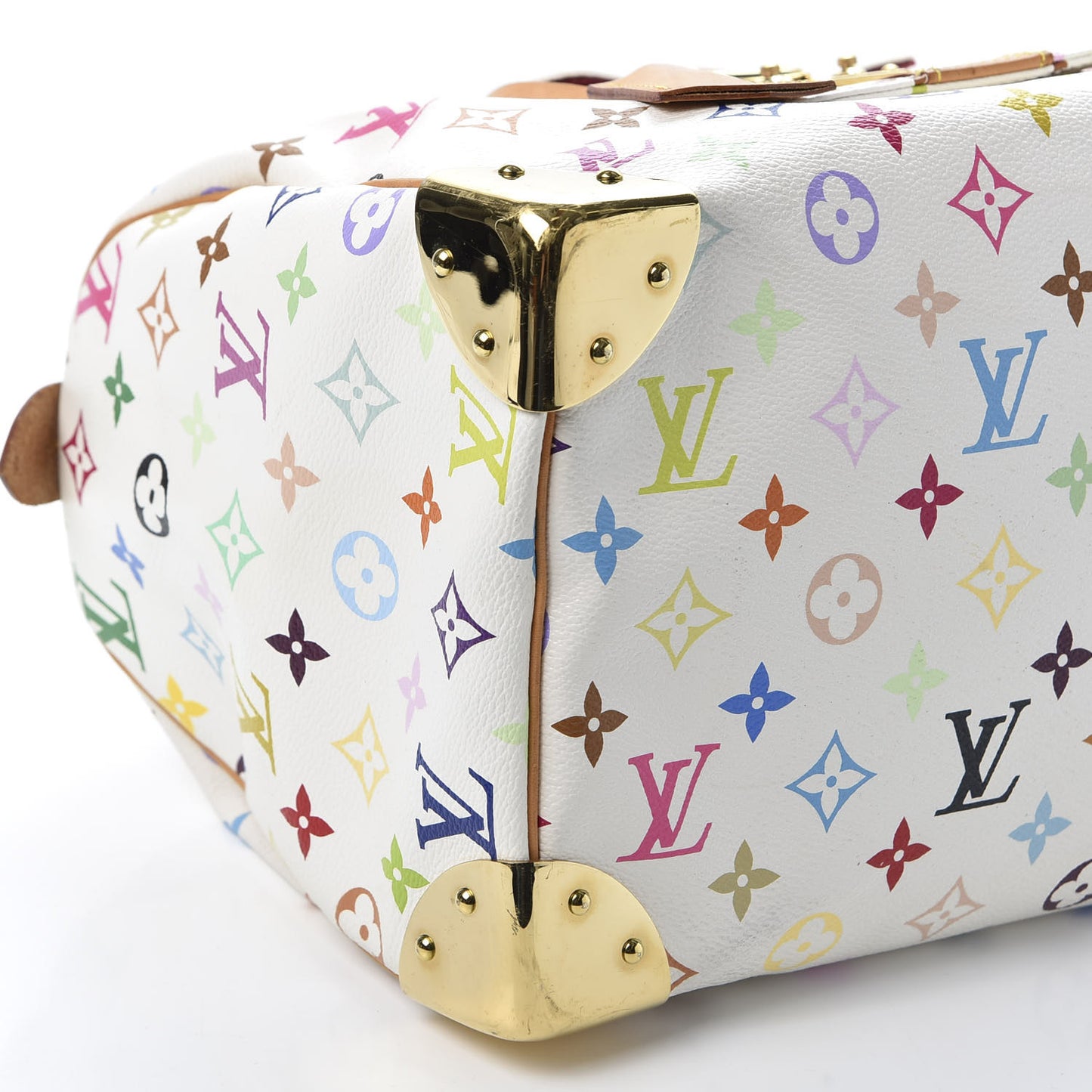 Monogram Multicolor Speedy 30 White