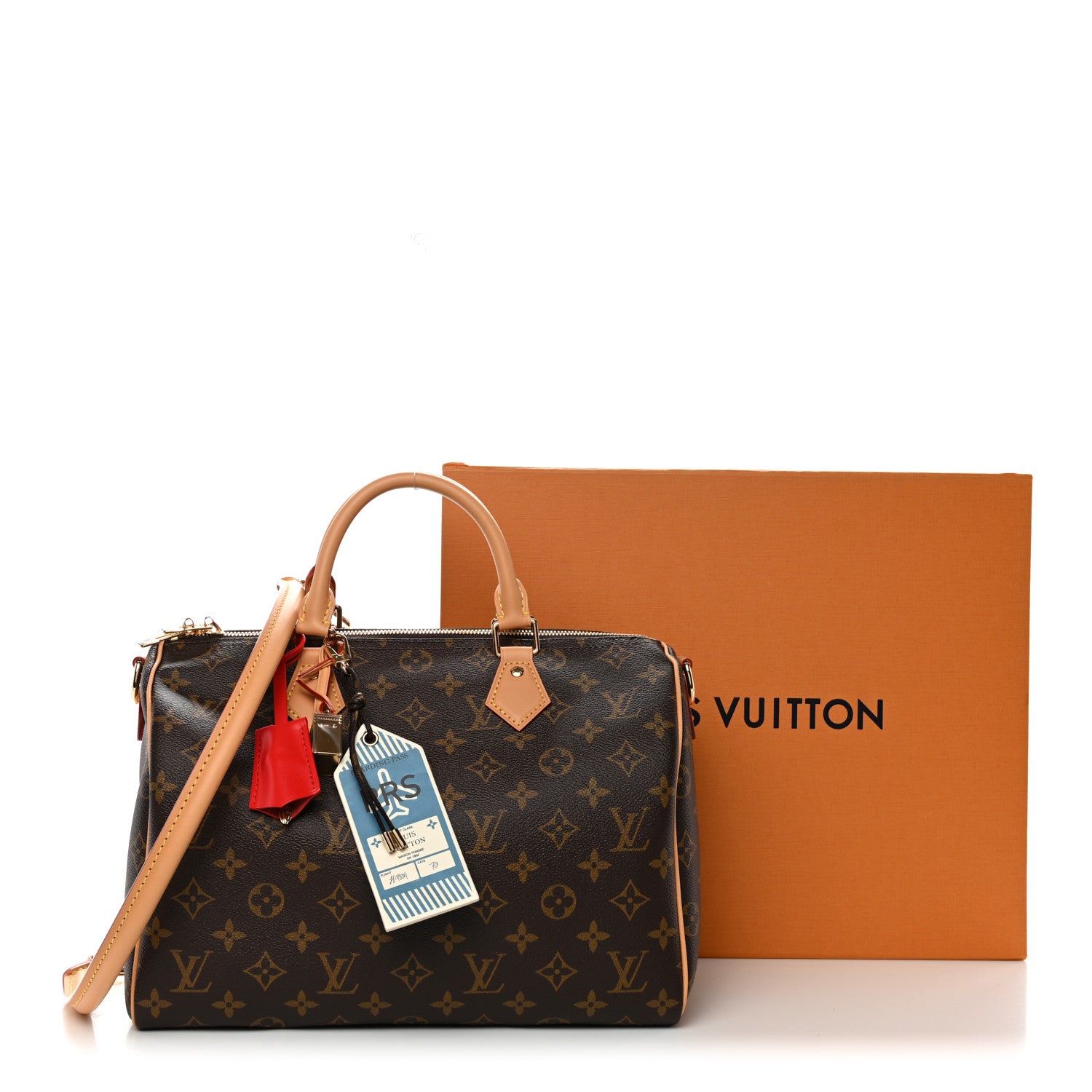Louis Vuitton Monogram Speedy Soft 30 Crafty Red 10 of 10