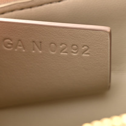 Givenchy Coated Canvas Logo 4G Embossed Small Moon Cut Out Shoulder Bag Natural Beige 7 of 12