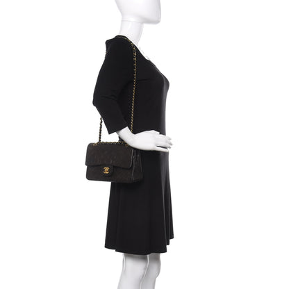 Chanel Lambskin Quilted Small Double Flap Black 3 of 21