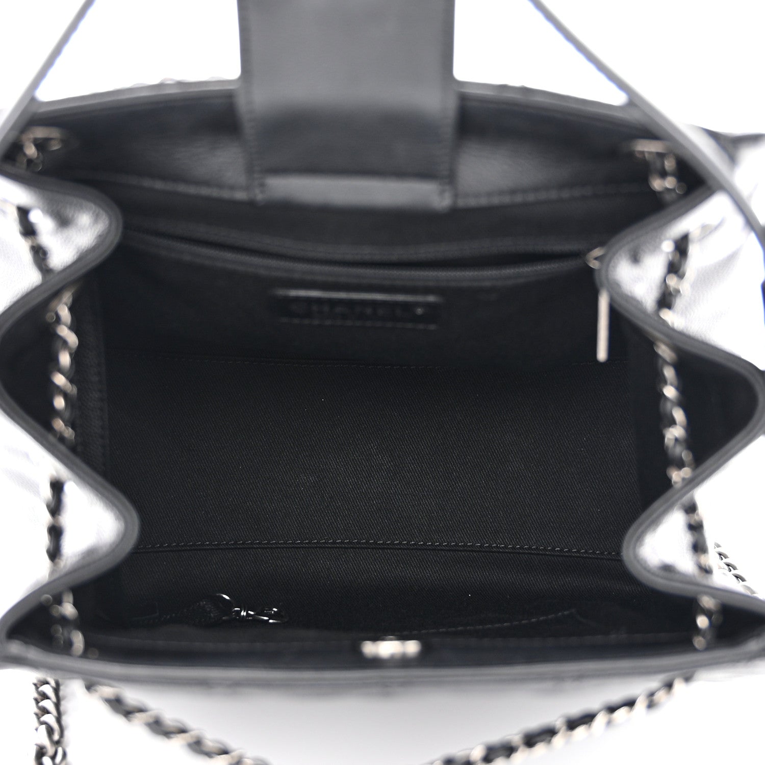 Chanel Caviar Quilted Medium CC Bucket Bag Black 5 of 14