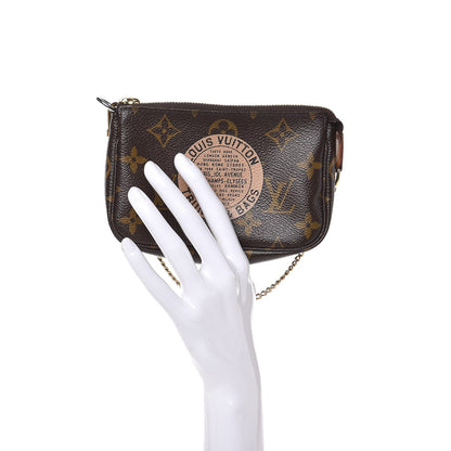 Louis Vuitton Monogram Complice Trunks and Bags Mini Pochette Accessories Beige 2 of 7