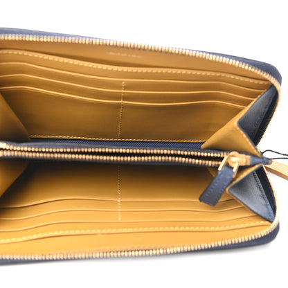 Burberry Trench Calfskin Elmore Zip Around Wallet Ink Ochre 5 of 7