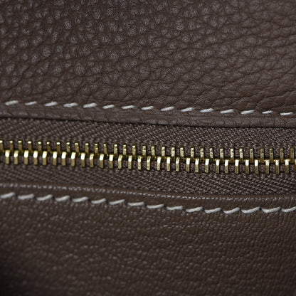 Hermes Togo Kelly Retourne 32 Etoupe 35 of 38