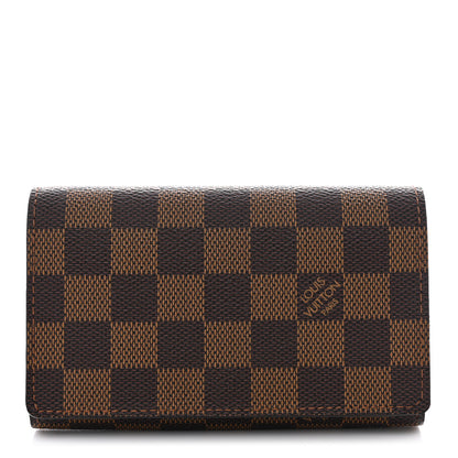 Louis Vuitton Damier Ebene Porte-Monnaie Billets Tresor Wallet 1 of 9