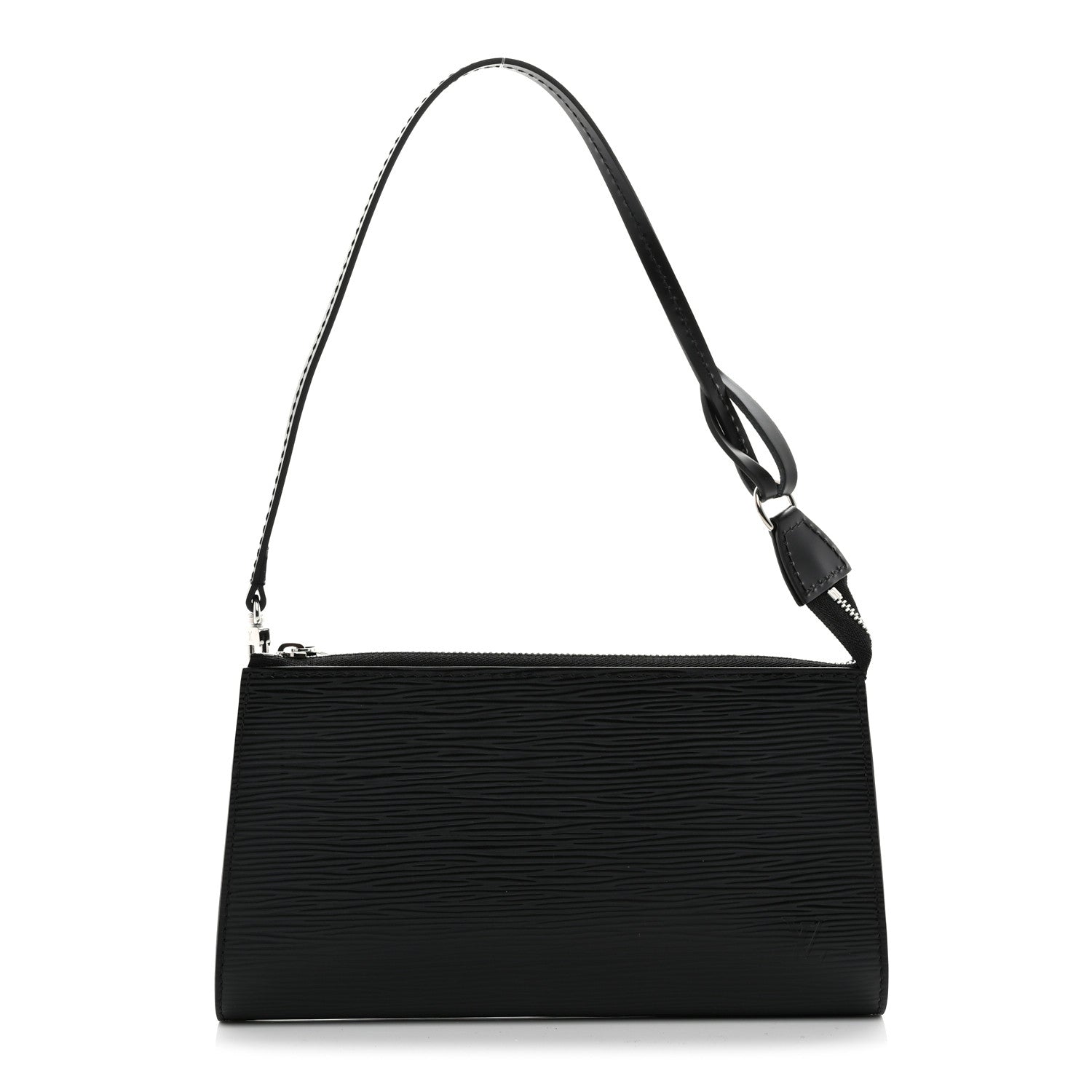 Louis Vuitton Epi Pochette Accessories 24 Black 1 of 9