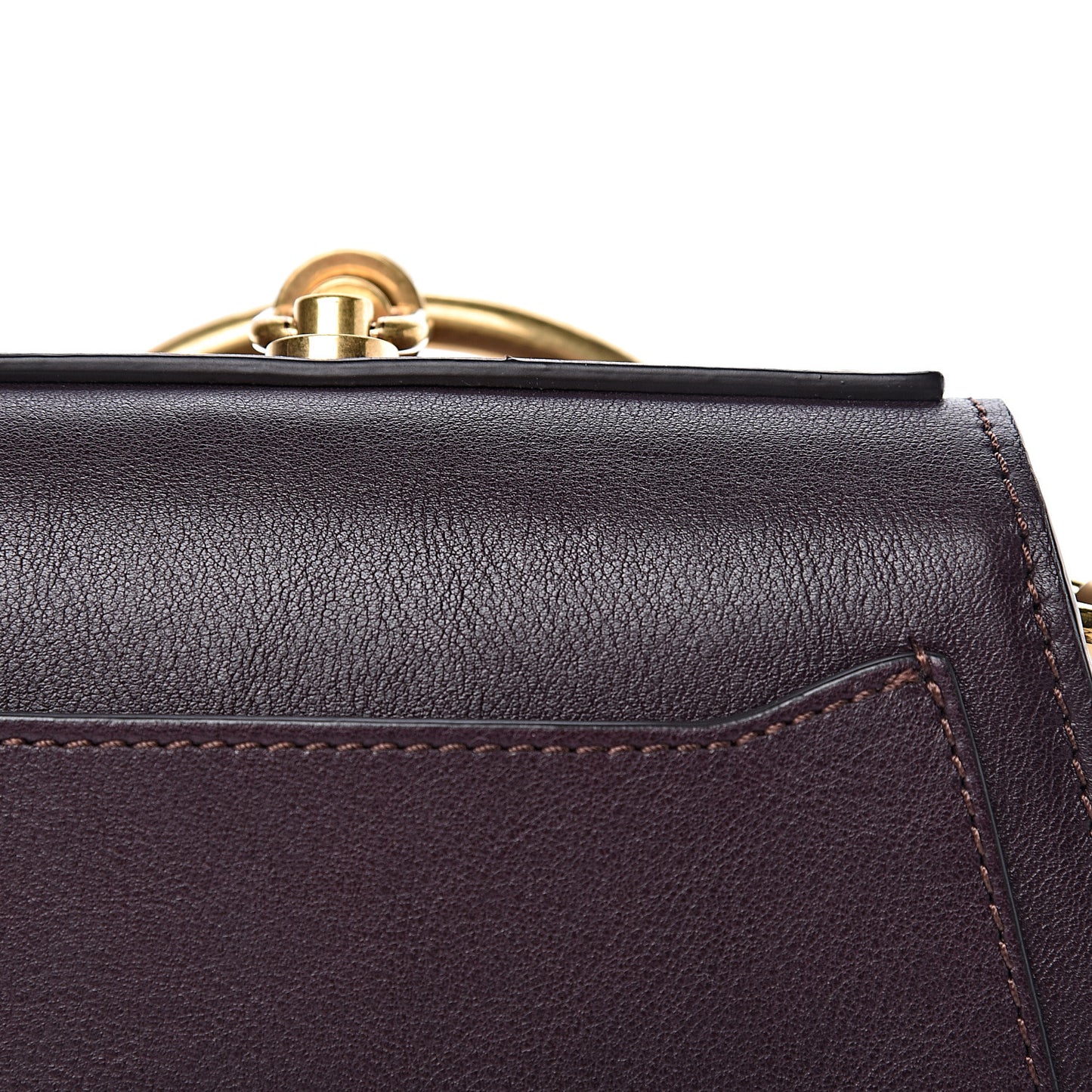 Calfskin Small Nile Bracelet Bag Intense Violine
