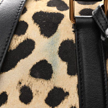 Saint Laurent Suede Leopard Print Camden Shopping Tote 11 of 11