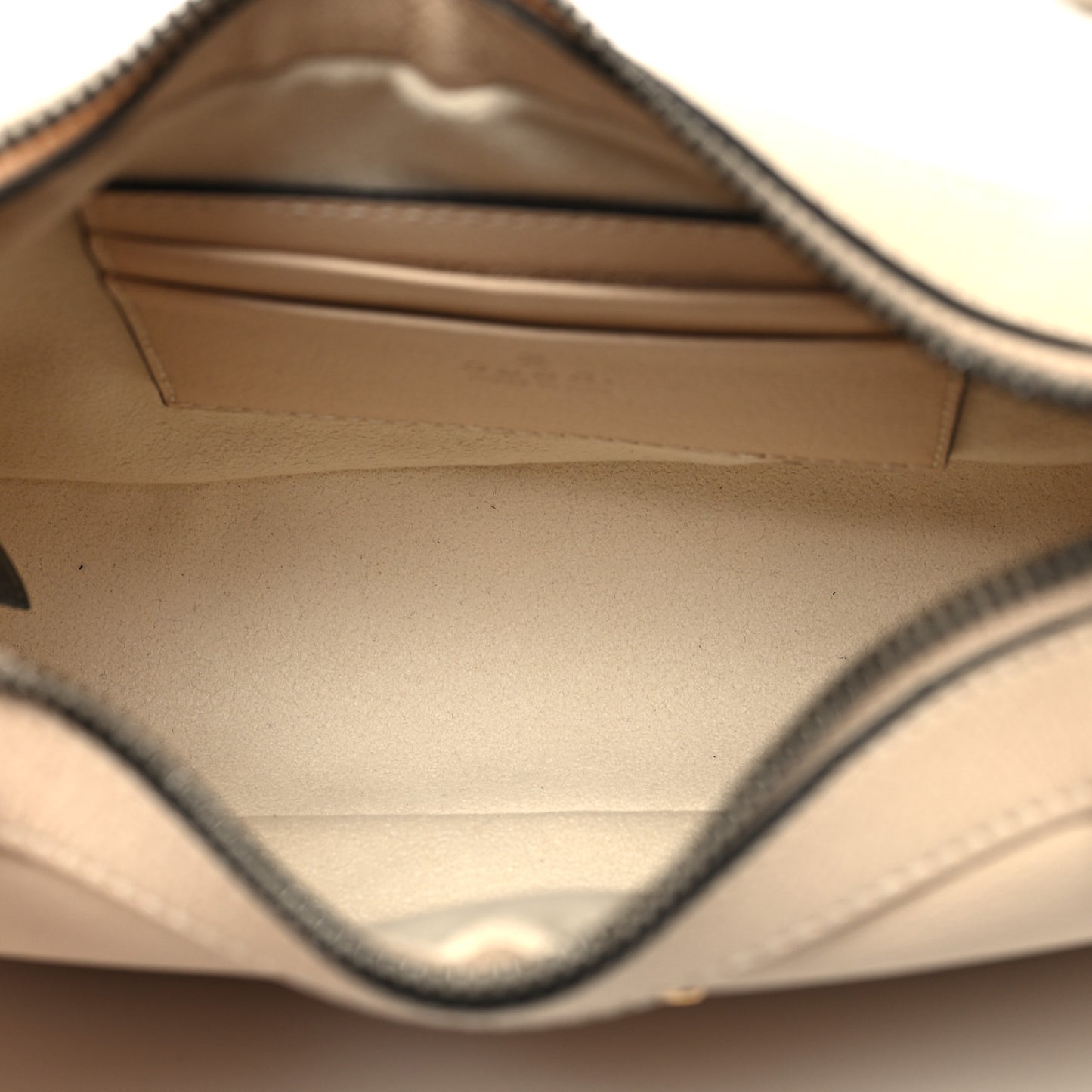 Goatskin Small Aphrodite Shoulder Bag Mystic White