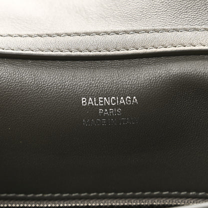Balenciaga Natural Smooth Calfskin Medium Rodeo Top Handle Handbag Grey 6 of 10