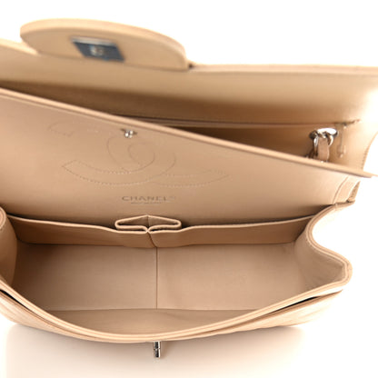 Chanel Caviar Quilted Jumbo Double Flap Beige 5 of 11