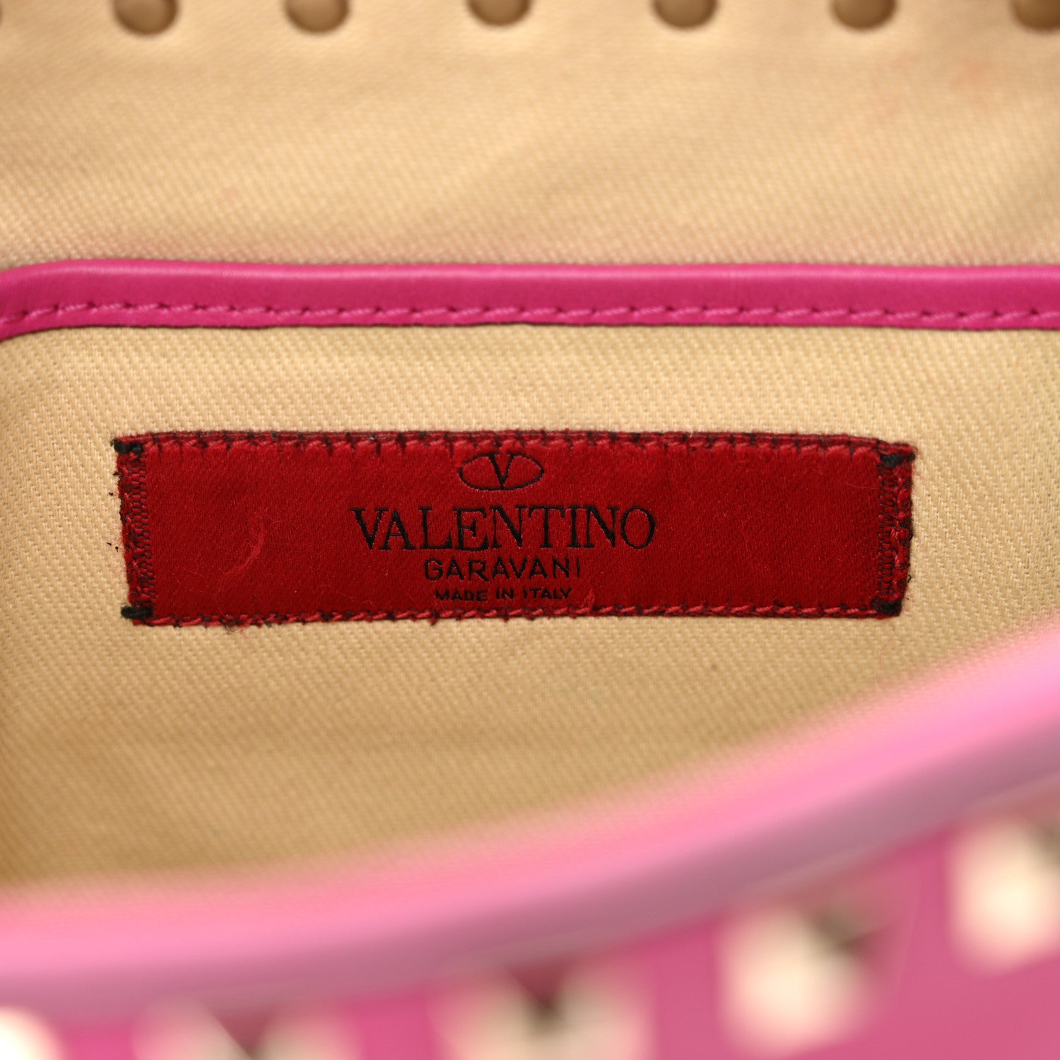 Valentino Garavani Calfskin Rockstud Camera Crossbody Bag Rose Violet 6 of 12