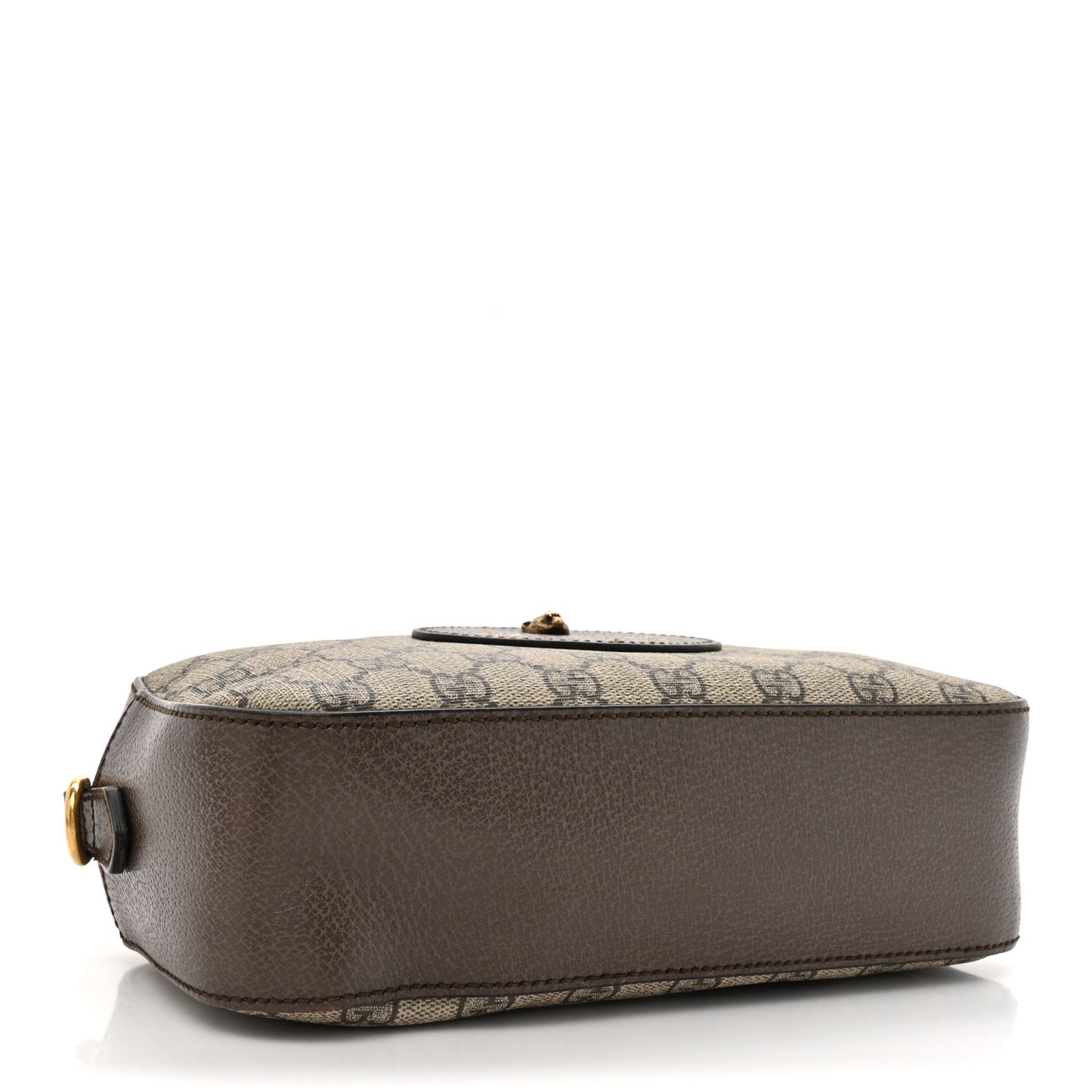 GG Supreme Monogram Web Neo Vintage Shoulder Bag Beige New Acero Crop