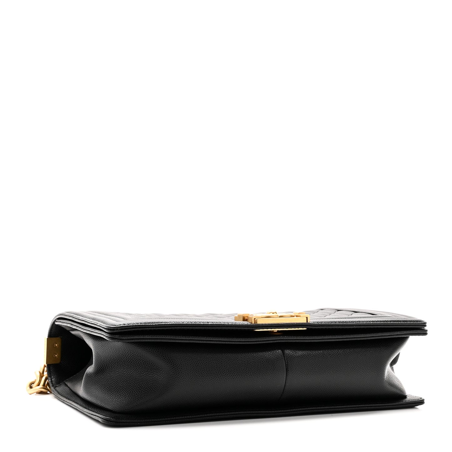 Caviar Quilted New Medium Boy Flap Black