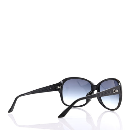 Christian Dior Resin Cannage Lady In Dior 1 Sunglasses Black 4 of 7