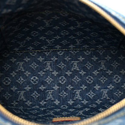 Louis Vuitton Monogram Denim Pochette Cosmetique GM Denim Blue 5 of 6