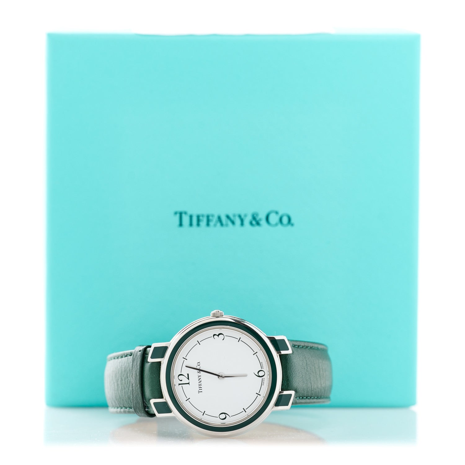 Tiffany Stainless Steel Calfskin 32mm M611 Quartz Watch 5 of 5
