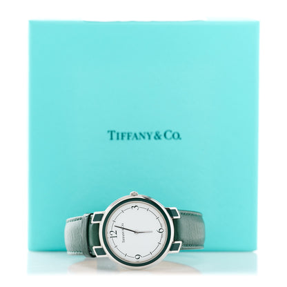 Tiffany Stainless Steel Calfskin 32mm M611 Quartz Watch 5 of 5