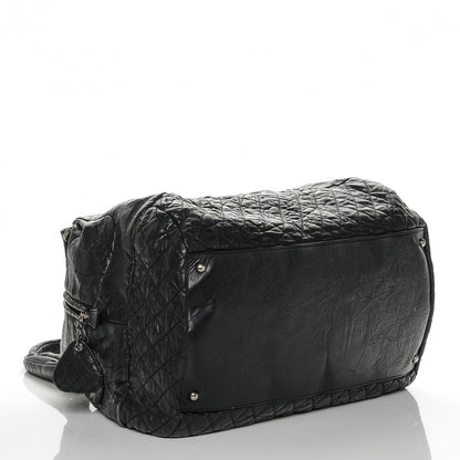 Chanel Aged Calfskin Coco Rider Bowling Bag Black 4 of 8
