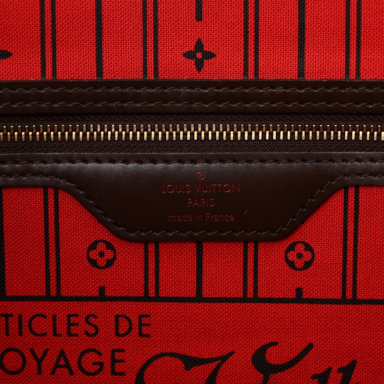 Louis Vuitton Damier Ebene Neverfull GM 6 of 16