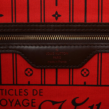 Louis Vuitton Damier Ebene Neverfull GM 6 of 16