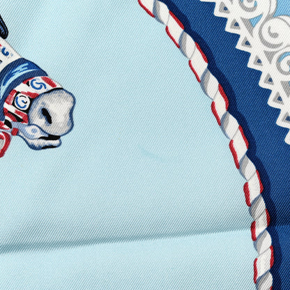 Hermes Silk Carre Paperoles Scarf 90 7 of 8